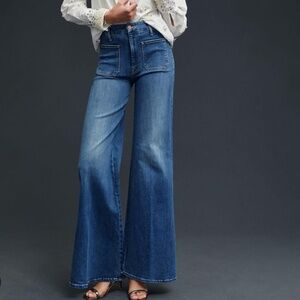 MOTHER DENIM PATCH POCKET ROLLER SKIMP